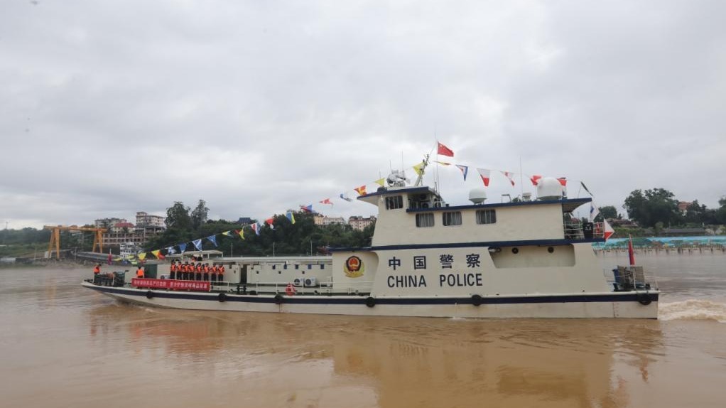 第154次中老缅泰湄公河联合巡逻执法行动启动