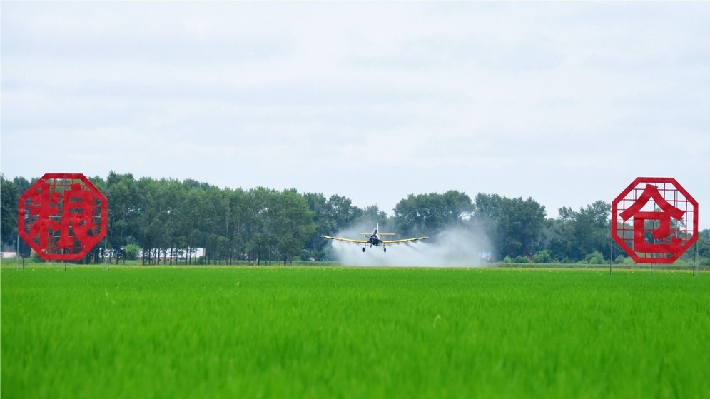 “北大荒”开启农田“空中护航”