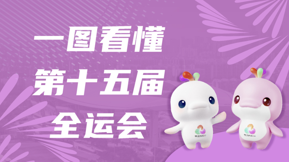 一图看懂第十五届全运会