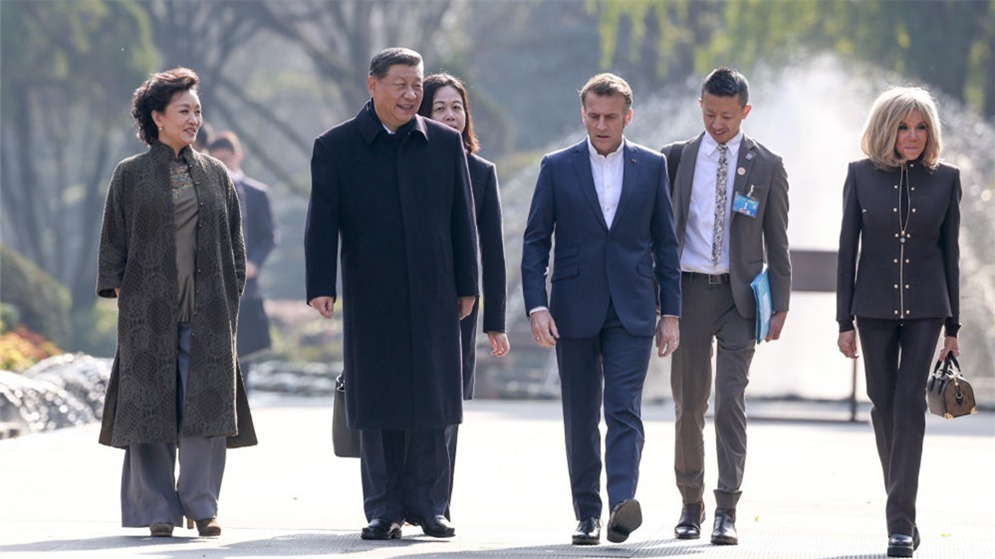 新华图讯丨习近平同法国总统马克龙在成都非正式会晤