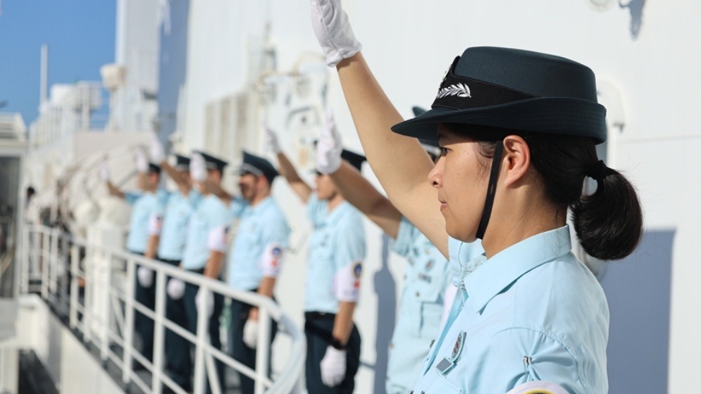 中国海军“丝路方舟”号医院船完成对牙买加医疗服务启程前往巴巴多斯