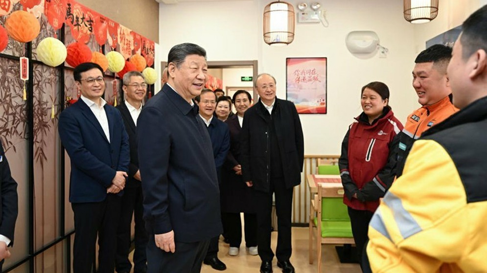 总书记北京考察丨记者手记：春擂奋进鼓，跃马赴新程