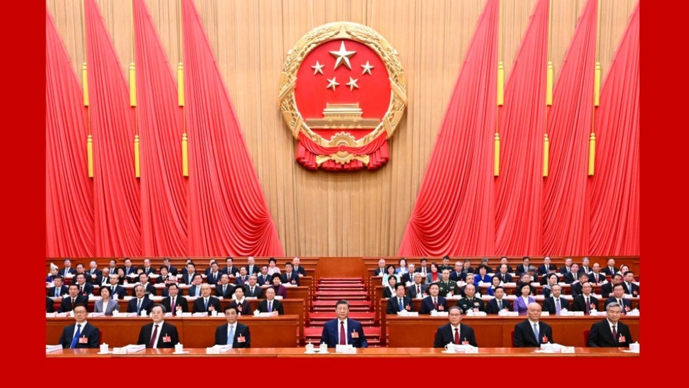 新华图讯丨十四届全国人大四次会议在北京开幕