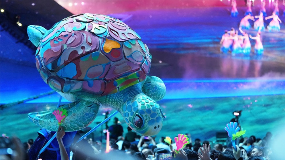 三亚亚沙会开幕式直接把“海底世界”搬来了