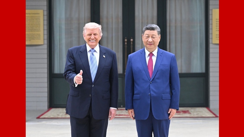 近镜头丨中美元首会晤速览