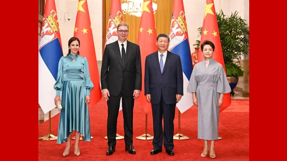 新华图讯｜习近平同塞尔维亚总统武契奇举行会谈