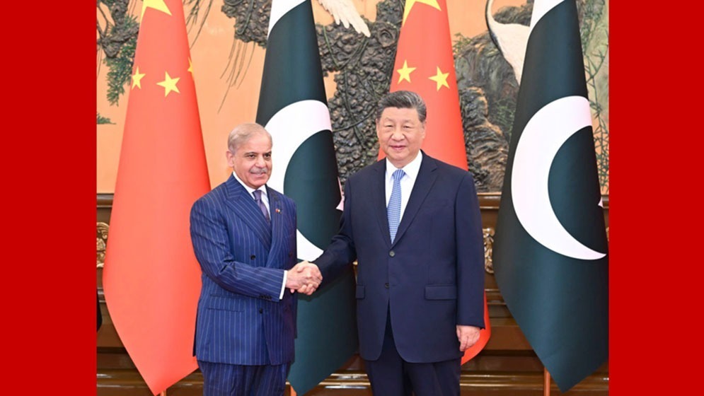 新华图讯丨习近平会见巴基斯坦总理夏巴兹