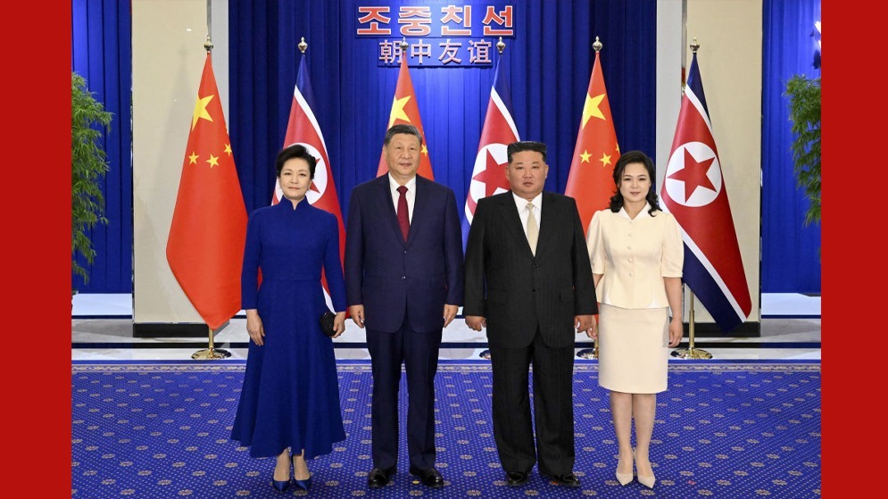 新华图讯丨习近平出席金正恩举行的欢迎宴会