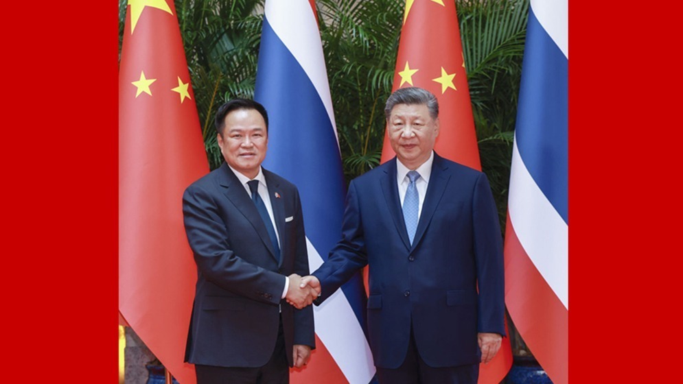 新华图讯丨习近平会见泰国总理阿努廷