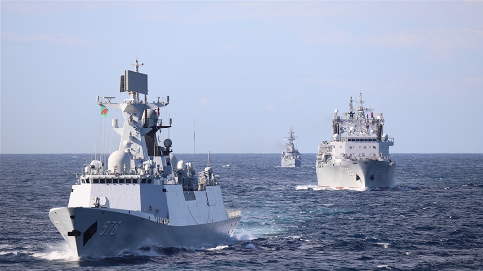 中国海军第48批护航编队结束对孟加拉国友好访问