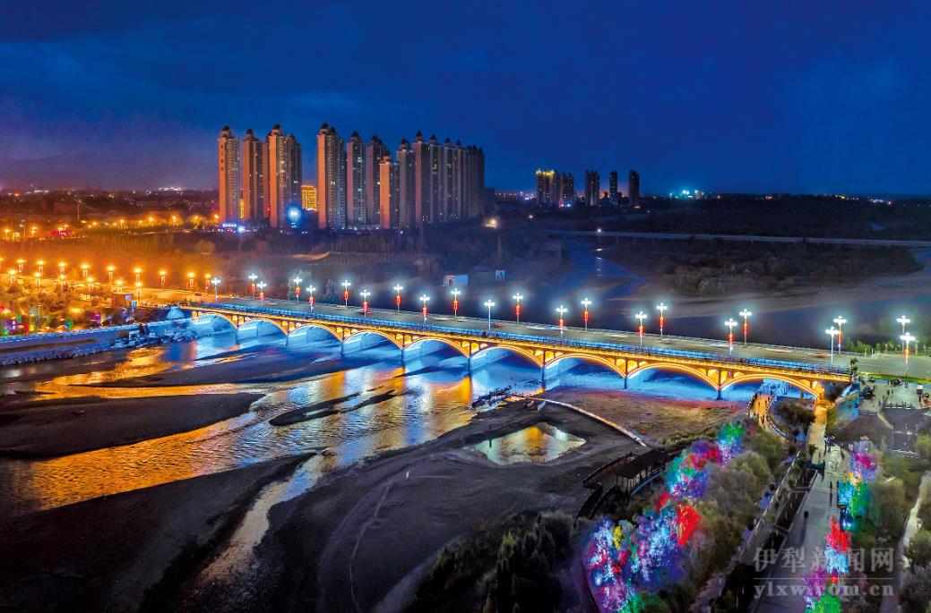伊犁河大桥 夜景 赖宇宁摄.jpg